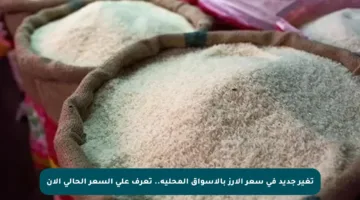 تغير جديد في سعر الأرز بالأسواق المحلية.. تعرف على السعر الحالي الآن